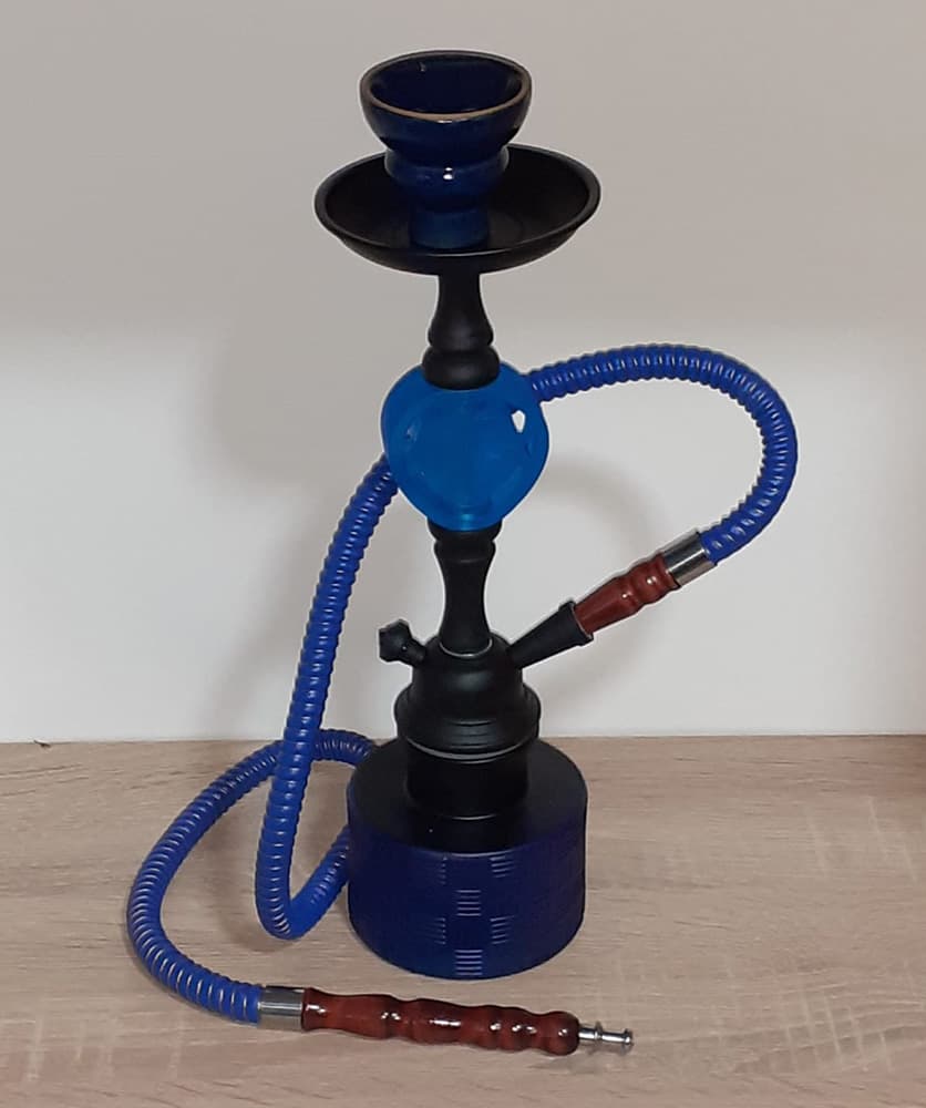 Nargila Alcan 38-40cm mat srce plavo 6359