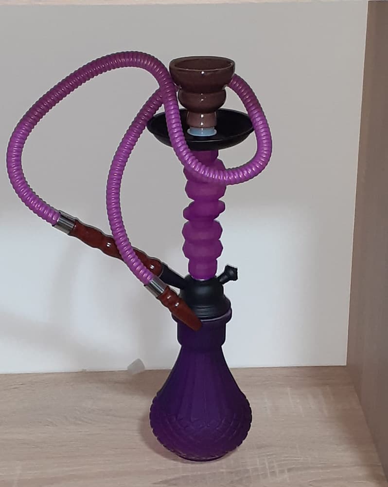 Nargila Alcan 38-40cm spiralno ljubičasta 6362