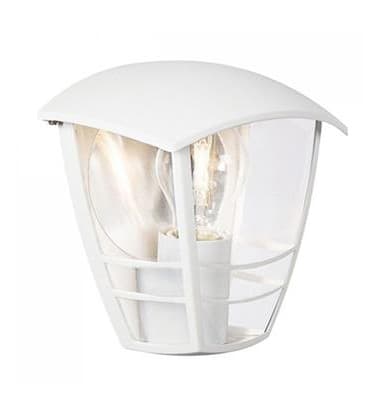 Creek spoljašnja zidna svetiljka bela max 1x60W