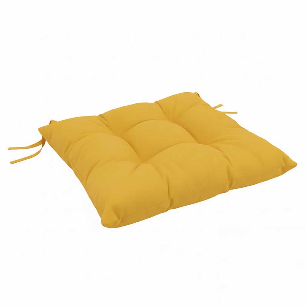 Pamučni Jastuk Za Stolicu 50 x 50 cm Yellow