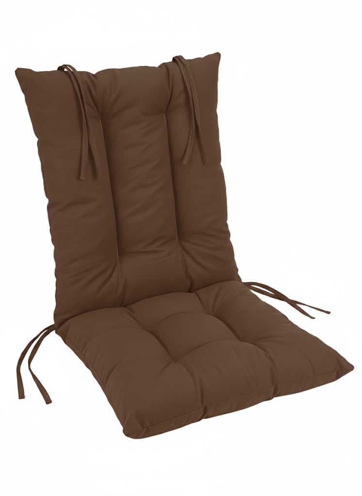 Jastuk Za Stolicu Sa Naslonom 40 x 80 cm BROWN