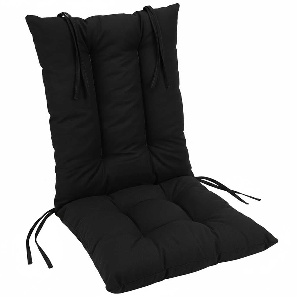 Jastuk Za Stolicu Sa Naslonom 1 kom. 40 x 80 cm BLACK