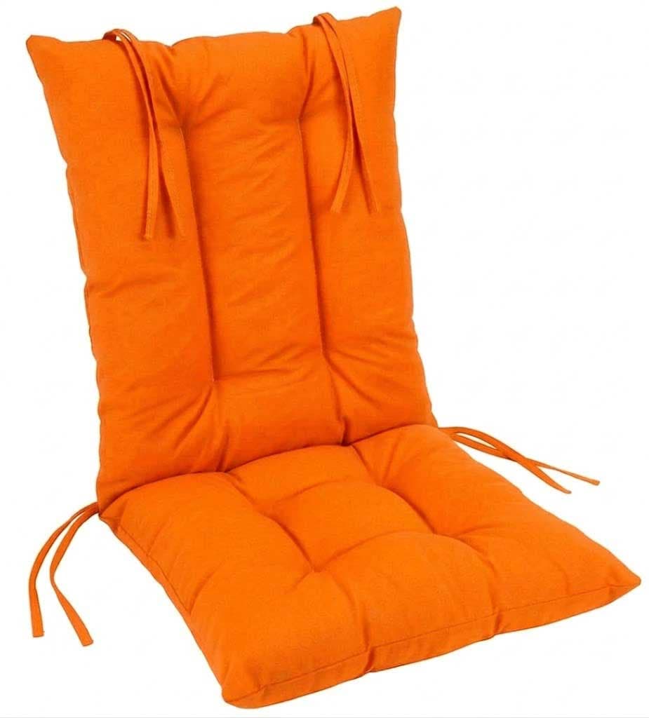 Jastuk Za Stolicu Sa Naslonom 1 kom. 40 x 80 cm ORANGE