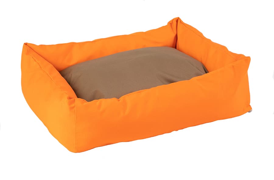 Krevet za psa Square Orange-Beige 105cm Pet Line 6-8