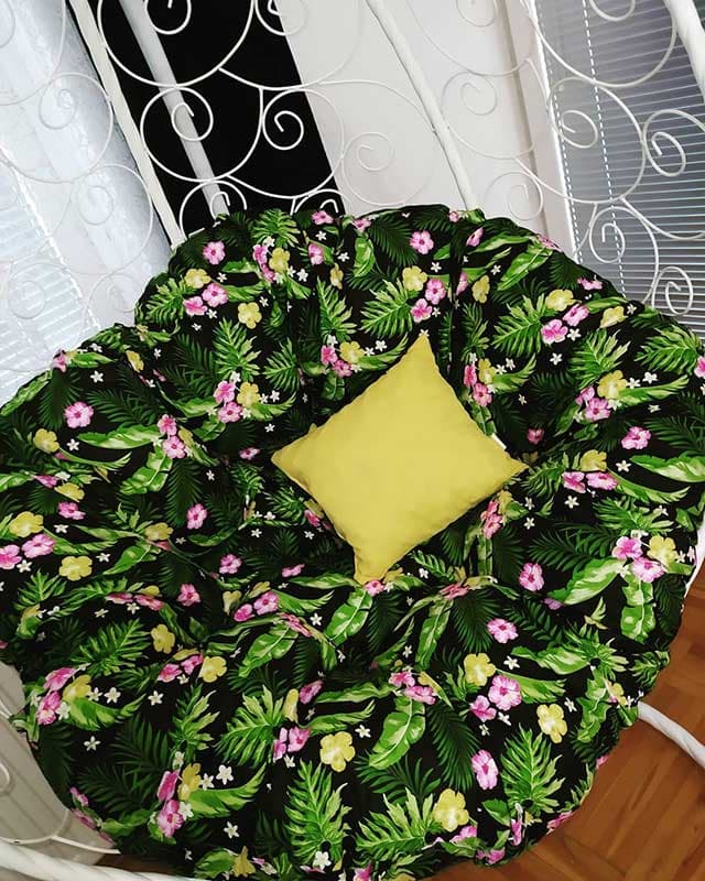 Jastuk Za Jaje Baštensku Ljuljašku - 100 cm GREEN FLO