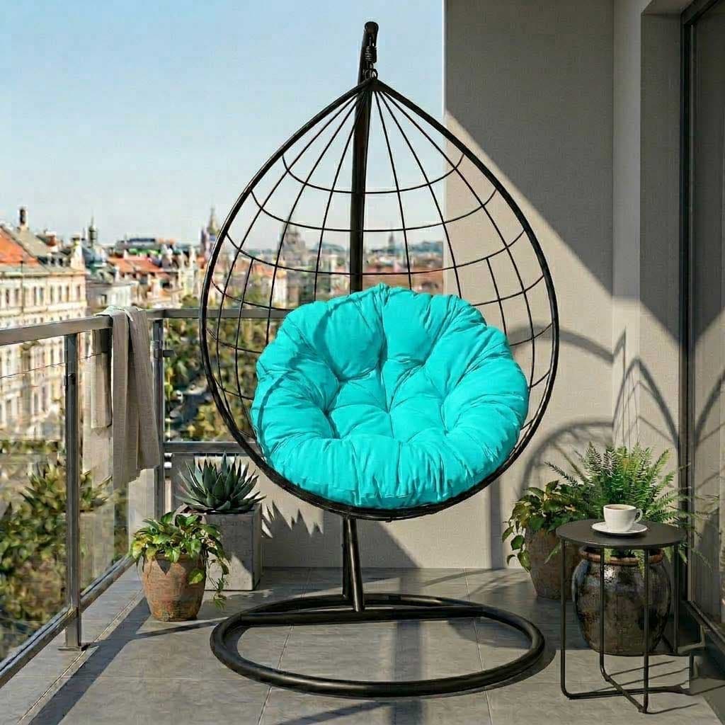 Jastuk Za Gnezdo Baštensku Ljuljašku - 100 cm - Turquoise