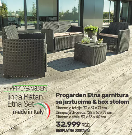 Progarden Etna Garnitura za Terasu Akcija