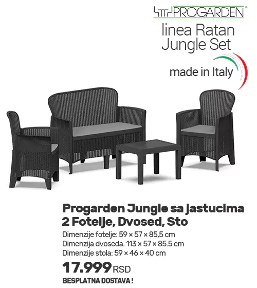 Progarden Jungle Bastenska Garnitura Akcija