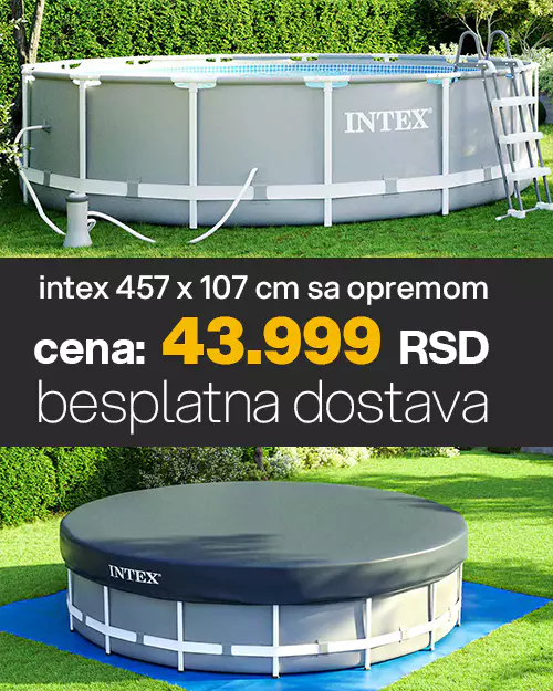 Intex bazen 457 107 cm