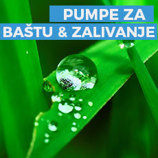 Oprema Za Zakivanje i Pumpe Za Vodu Akcija