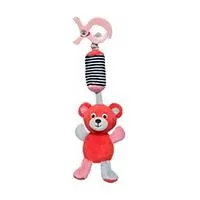 Kliknite za detalje - Canpol Baby plišana igračka sa zvečkom 68-054 Bears - koral
