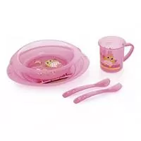Kliknite za detalje - Canpol Baby Set za Hranjenje - Owl 4/405 roze