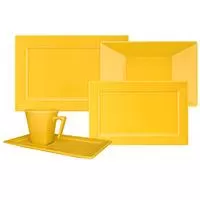 Kliknite za detalje - Servis za ručavanje Plateau Yellow 30 delova