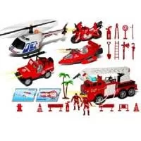 Kliknite za detalje - Igračka Set vatrogasnih vozila 861162