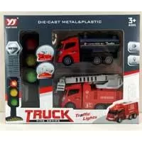Kliknite za detalje - Igračka Set vatrogasnih kamiona 861175