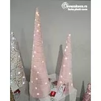 Kliknite za detalje - Svetleća LED Kupa Plush Cone 60 cm Roze