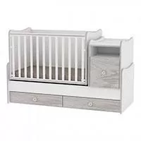 Kliknite za detalje - Lorelli Bertoni krevetić 3u1 trend plus colour white-artwood