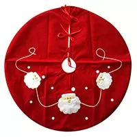 Kliknite za detalje - Podloga za jelku Red Santa 100cm