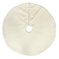 Podloga za jelku White Puff  - veštačko krzno 100cm