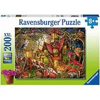 Kliknite za detalje - Ravensburger Puzle 200 delova - Tajanstvena šumska kućica 12951