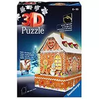 Kliknite za detalje - Ravensburger 3D Puzzle Slagalica - Medena kućica 11237