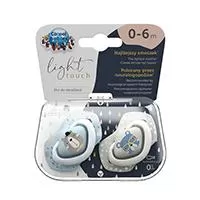Kliknite za detalje - Canpol babies silikonska varalica 0-6M Bonjour Paris 2 kom 22/647 Blue