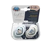 Kliknite za detalje - Canpol babies silikonska varalica 6-18M Bonjour Paris 2 kom 22/648 Blue