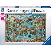 Kliknite za detalje - Ravensburger Puzzle Slagalica 1000 delova - Atlantida 16728
