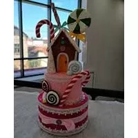 Kliknite za detalje - Elfie Torta Novogodišnja Dekoracija