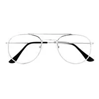 Kliknite za detalje - Prontoleggo naočare za čitanje sa dioptrijom Aviator, srebrne +2.0