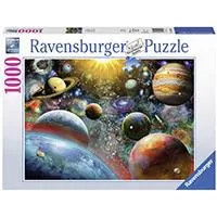 Kliknite za detalje - Ravensburger Puzzle 1000 delova - Pogled na planete 19858