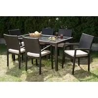 Kliknite za detalje - Sto od ratana Sofia 160x90  WK-GC040