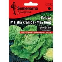 Kliknite za detalje - Seme 5 kesica - Zelena salata majska kraljica -  Lactuca sativa L. 379
