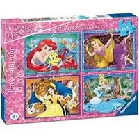 Kliknite za detalje - Slagalice 4x42 dela Disney Princess Ravensburger 06857