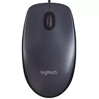 Kliknite za detalje - Logitech žični miš M100 tamno sivi