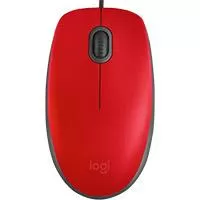 Kliknite za detalje - Logitech M110 Silent Red žični miš
