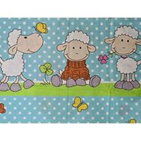 Dečiji posteljina 160x110cm Green sheep