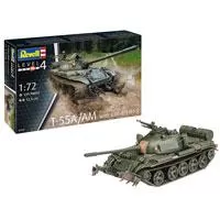 Kliknite za detalje - REVELL Maketa Borbeni tenk T-55A/AM sa KMT-6/EMT-5 RV03328/090