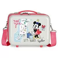 Kliknite za detalje - ABS Kofer za šminku Disney Minnie Around the world New York 31539