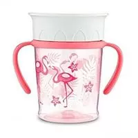 Kliknite za detalje - Canpol baby solja 6m+ jungle - 400ml - coral 56/504_cor 