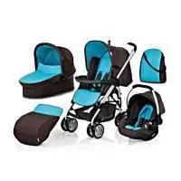 Kliknite za detalje - Hauck trio kolica Lolli Turquoise 126042