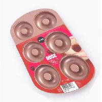 Texell modla za krofne 6 rupa Rose Gold TPRG-K321