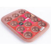 Texell modla za mafine i projice 12 rupa Rose Gold TPRG-M320