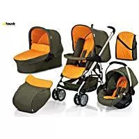 Kliknite za detalje - Hauck trio kolica Lolli Orange 126059