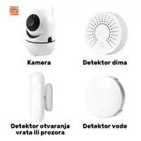 Kliknite za detalje - Bežični WiFi komplet za obezbeđivanje stana sa dojavom na vaš Android ili iOS pametni telefon