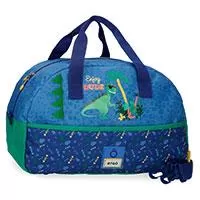 Enso Putna - sportska torba Dino 91530 - U Enso torbu Dino, dimenzija 40x18x25cm, mali istraživači mogu da spakuju sve što im je potrebno za kraći put, trening, izlet u park iz doba jure! Spreda je džep, da važne stvari budu pri ruci.