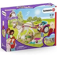 Kliknite za detalje - Schleich Horse Club figure - Kočija za paradu 42467