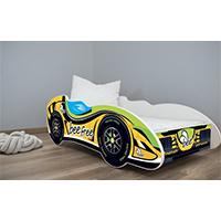 Kliknite za detalje - Dečiji krevet sa dušekom i letvicama 160x80 Formula1 Bee free