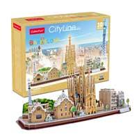CUBIC FUN 3D Maketa City Line Barcelona MC256h