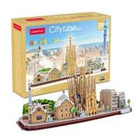 Kliknite za detalje - CUBIC FUN 3D Maketa City Line Barcelona MC256h